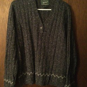 Woolrich Womens L Gray sweater